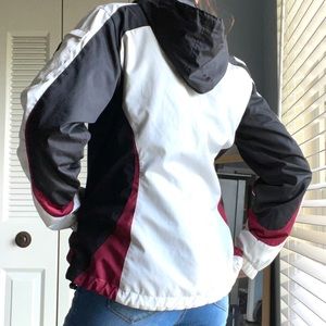 Rain/Weather Jacket with Tuck Away Hood